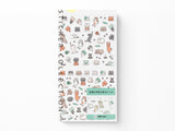 Midori Stickers - 2739 Lined Cat