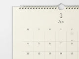 MD Product Wall Calendar Ring Bound with Pencil 2027