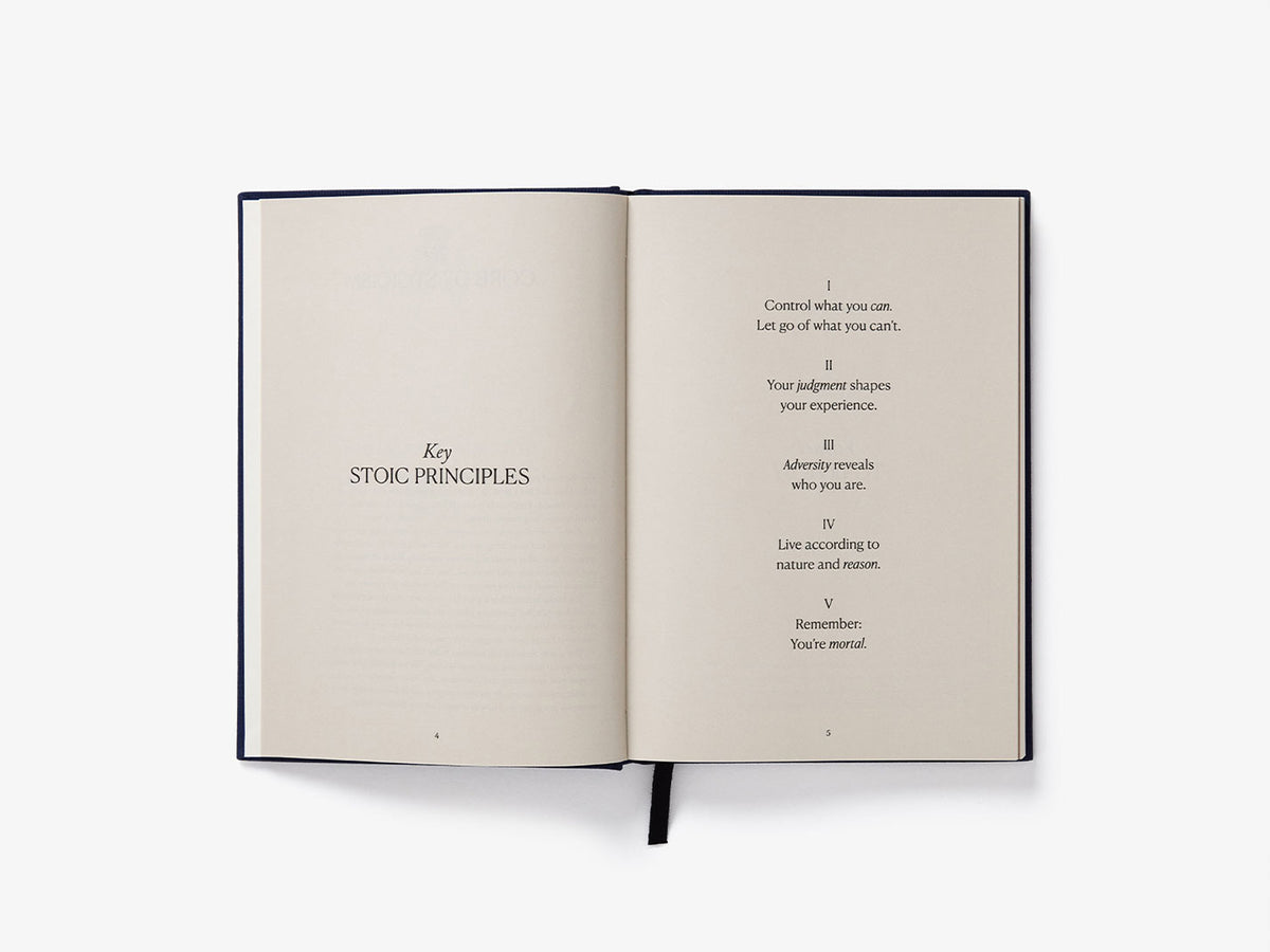 The Stoic Journal 2-in-1 Philosophy Book & Journal