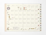 Midori Pocket Diary Mini Cat 2027