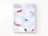 Winter Animals Gift Labels