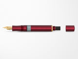 Kaweco AL Sport Piston Bordeaux and Gold Fountain Pen