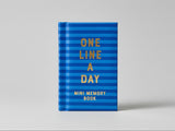 Navy Stripes Mini One Line a Day