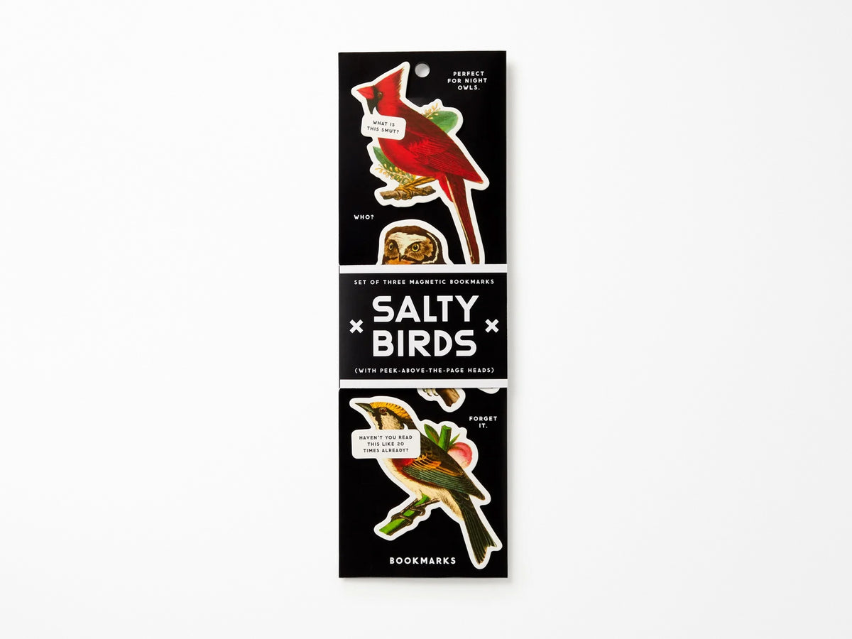 Salty Birds Magnetic Bookmark Set