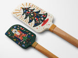 Nutcracker Holiday Spatula Set