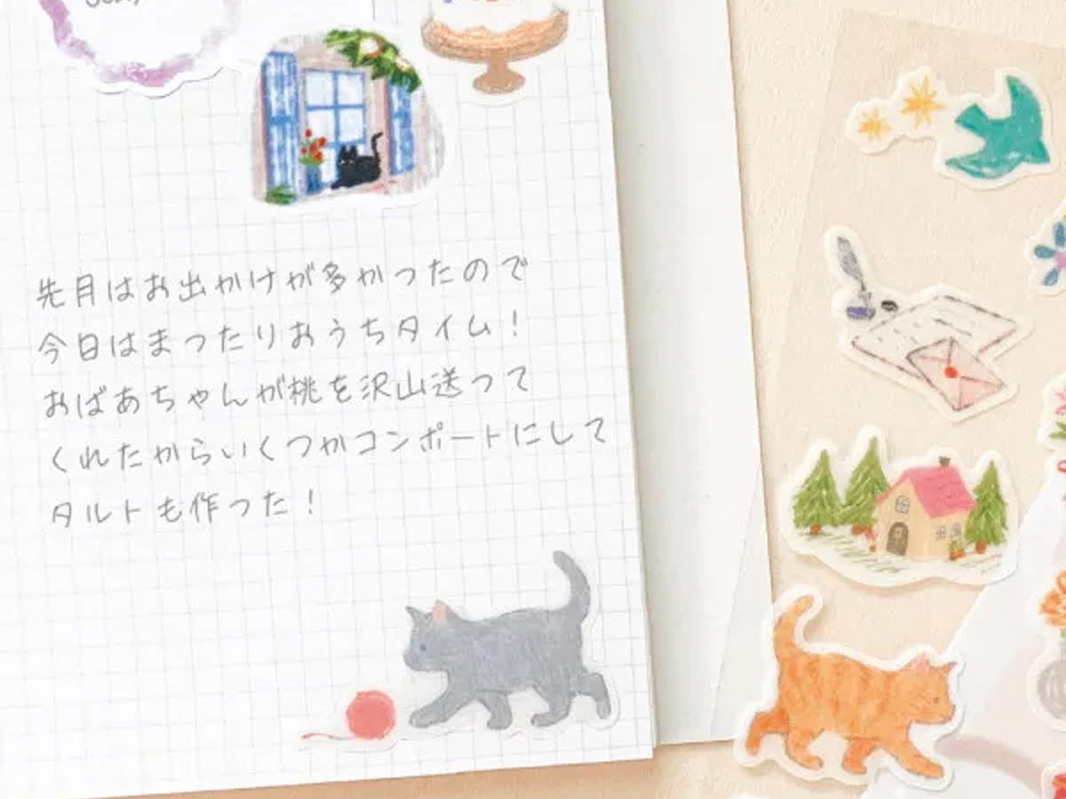 Deco Time: Cats Sticker Sheet