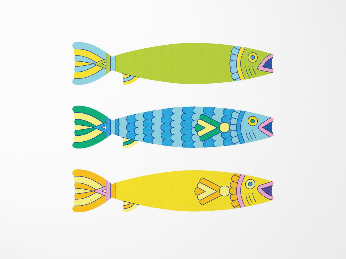 Sardines Fishy Sticky Notes