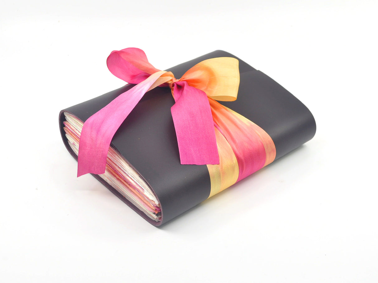 Fiery Sunset One of a Kind Leather Journal