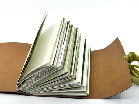 Fiddlehead One of a Kind Leather Journal