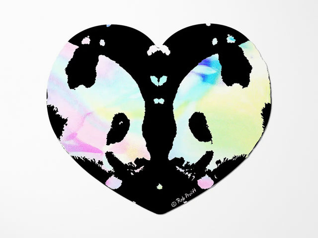 Panda Love By Rob Pruitt Vinyl Sticker