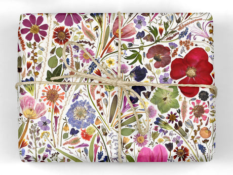 Beautiful Blooms Wrapping Paper Book
