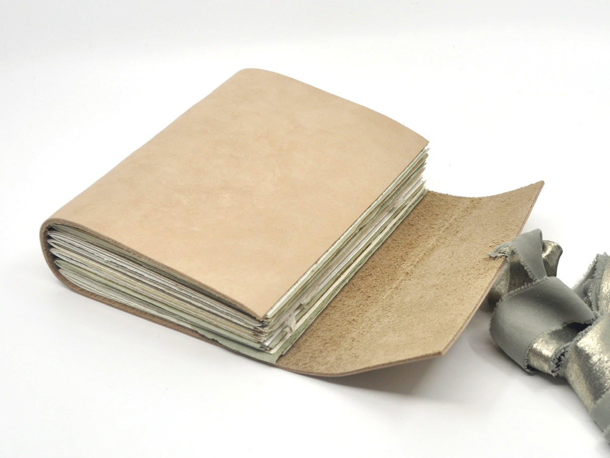 Dune Grass One of a Kind Leather Journal