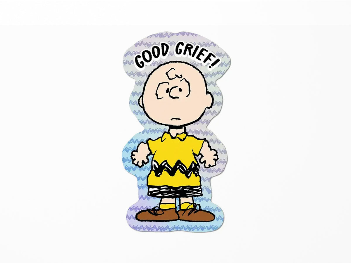 Good Grief Charlie Brown Die Cut Sticker