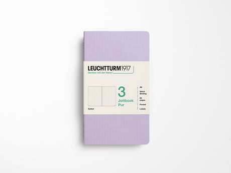 Leuchtturm 1917 Jottbook Pur Set of 3 - Lilac
