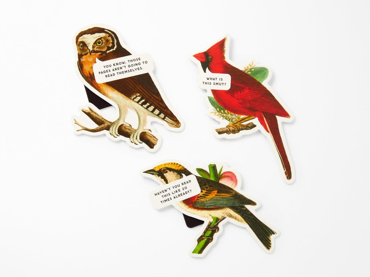 Salty Birds Magnetic Bookmark Set