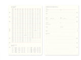 PLOTTER Refill Monthly Schedule Refill 2027 - A5 Size