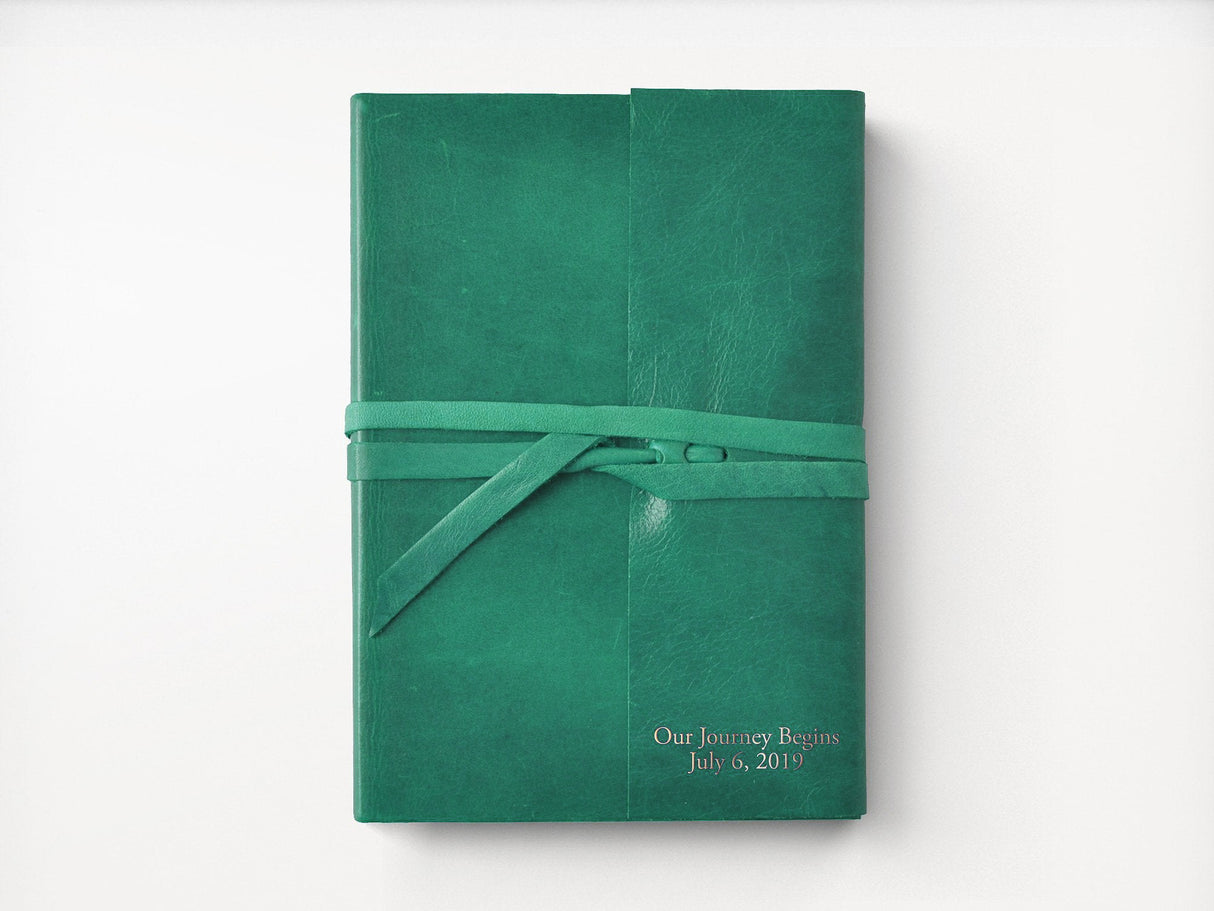 Islander Leather Journal With Wrap