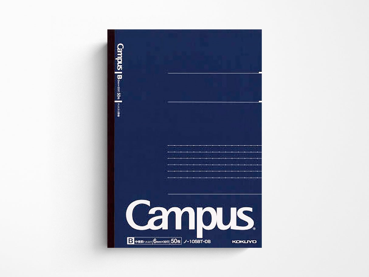 Kokuyo Campus Notebook Dotted Line A5 50 Sheet Navy