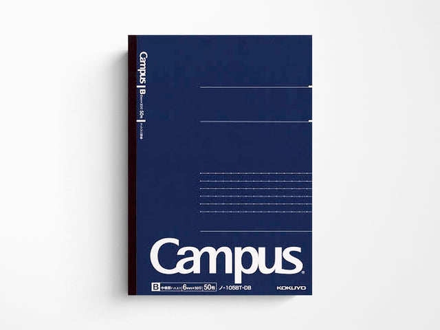 Kokuyo Campus Notebook Dotted Line A5 50 Sheet Navy