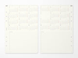 PLOTTER Refill Weekly Schedule Refill 2027 - A5 Size