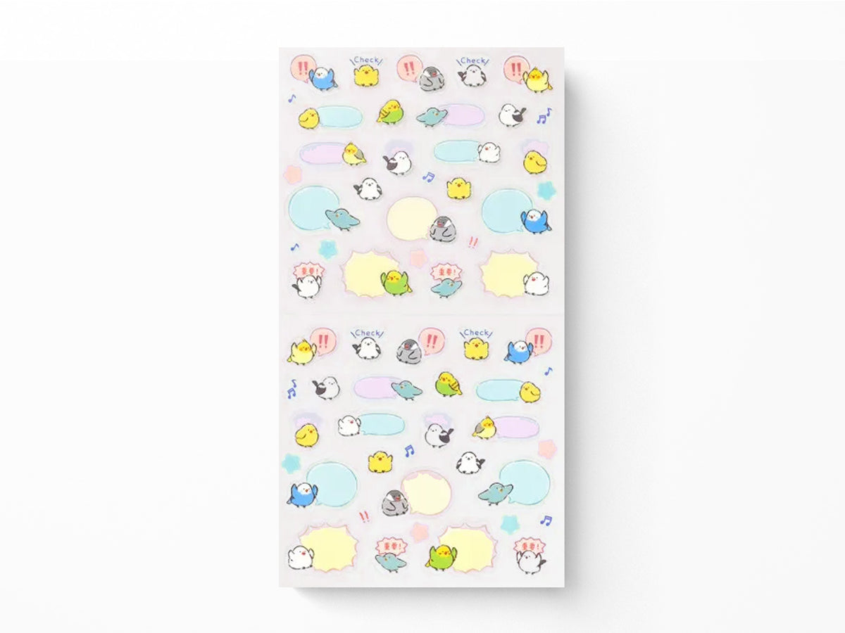 Planner Stickers - Chatty Birds
