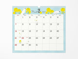 Midori Wall Calendar 2027 - Bird