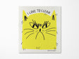 Snitty Kitty I Love to Clean Sponge Cloth
