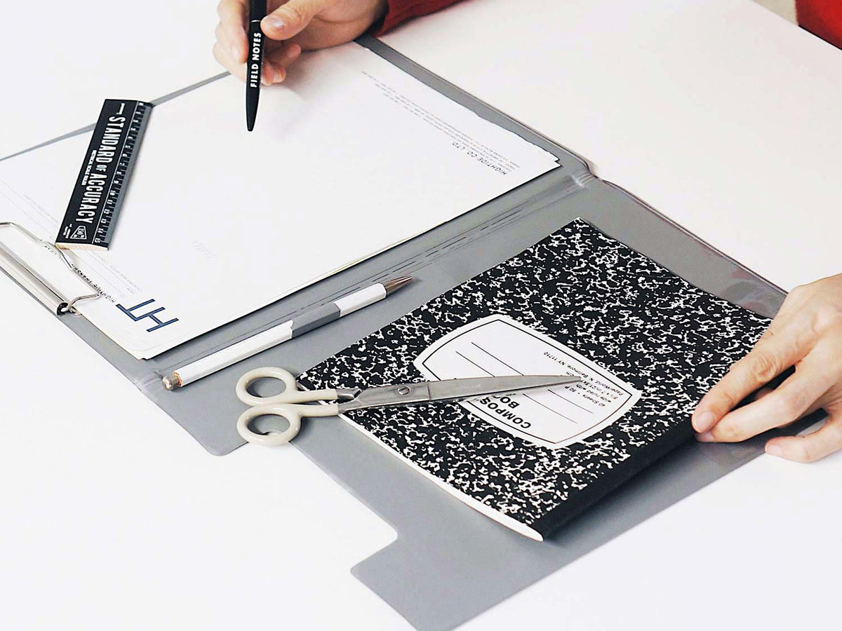 Retro Vinyl Clipboard Folder