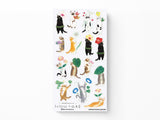 Felines & Flora Sticker Sheet