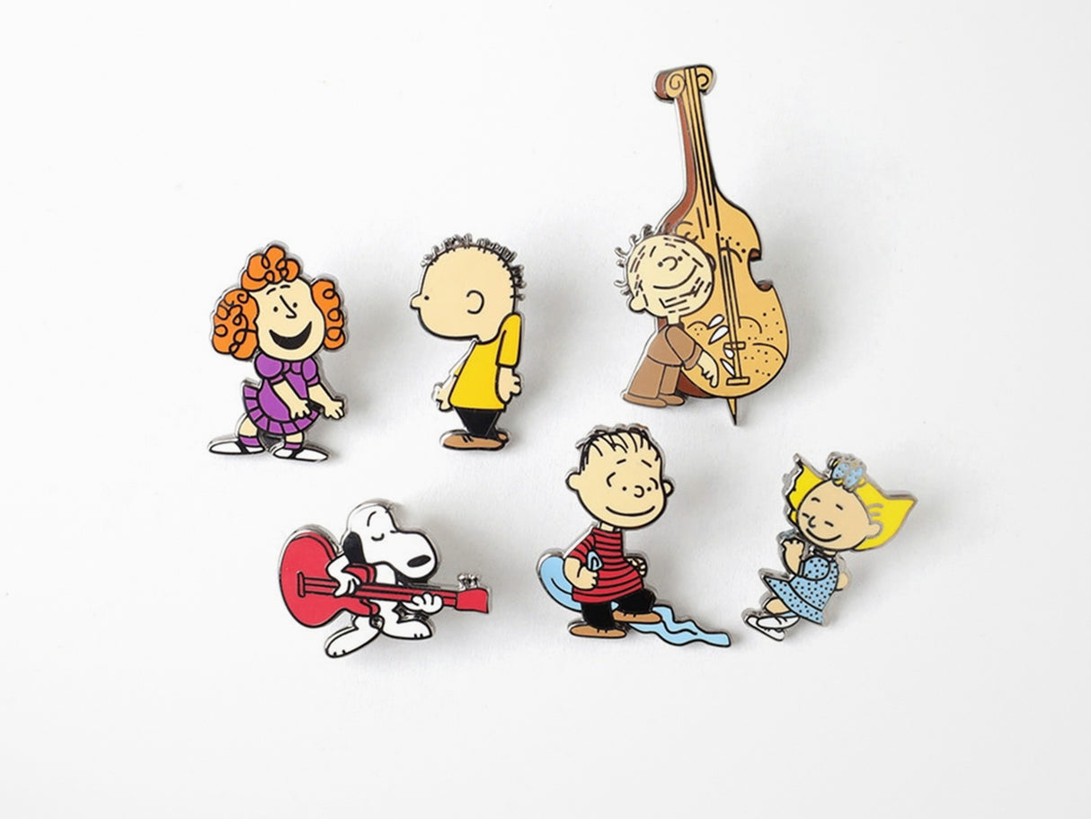 Charlie Brown Christmas Jazz Dance Pins - Set of Six