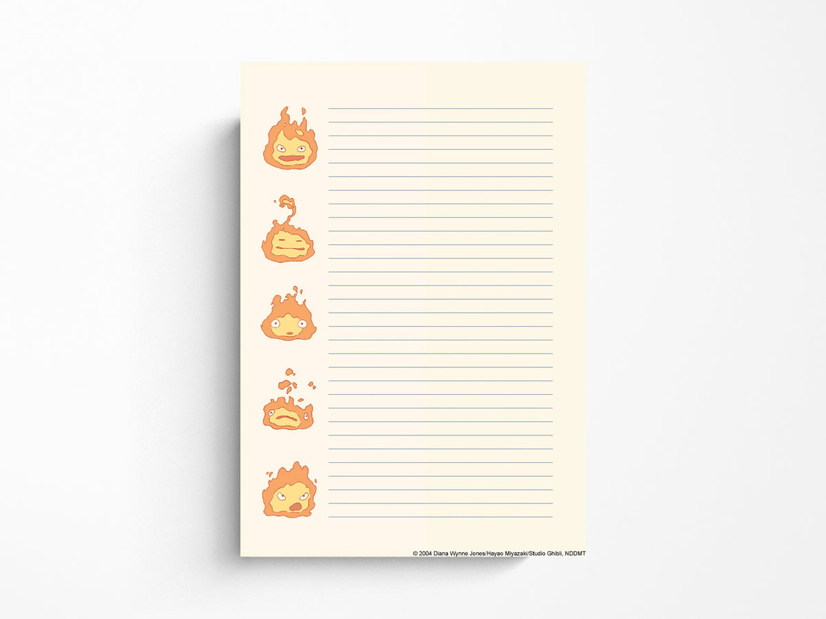Studio Ghibli Howl's Moving Castle Stationery Set