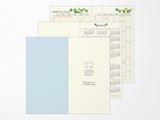 Midori Pocket Diary Slim Bird 2027