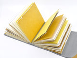 Golden One of a Kind Leather Journal