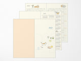 Midori Pocket Diary Slim Cat 2027