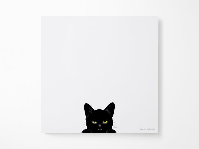 Black Cat Notepad