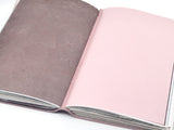 Silvery Blush One of a Kind Leather Journal