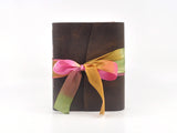 Grandmother's Flower Garden One of a Kind Leather Journal
