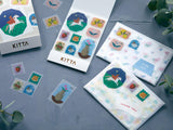 Kitta Washi Stamp Style Stickers - Memory
