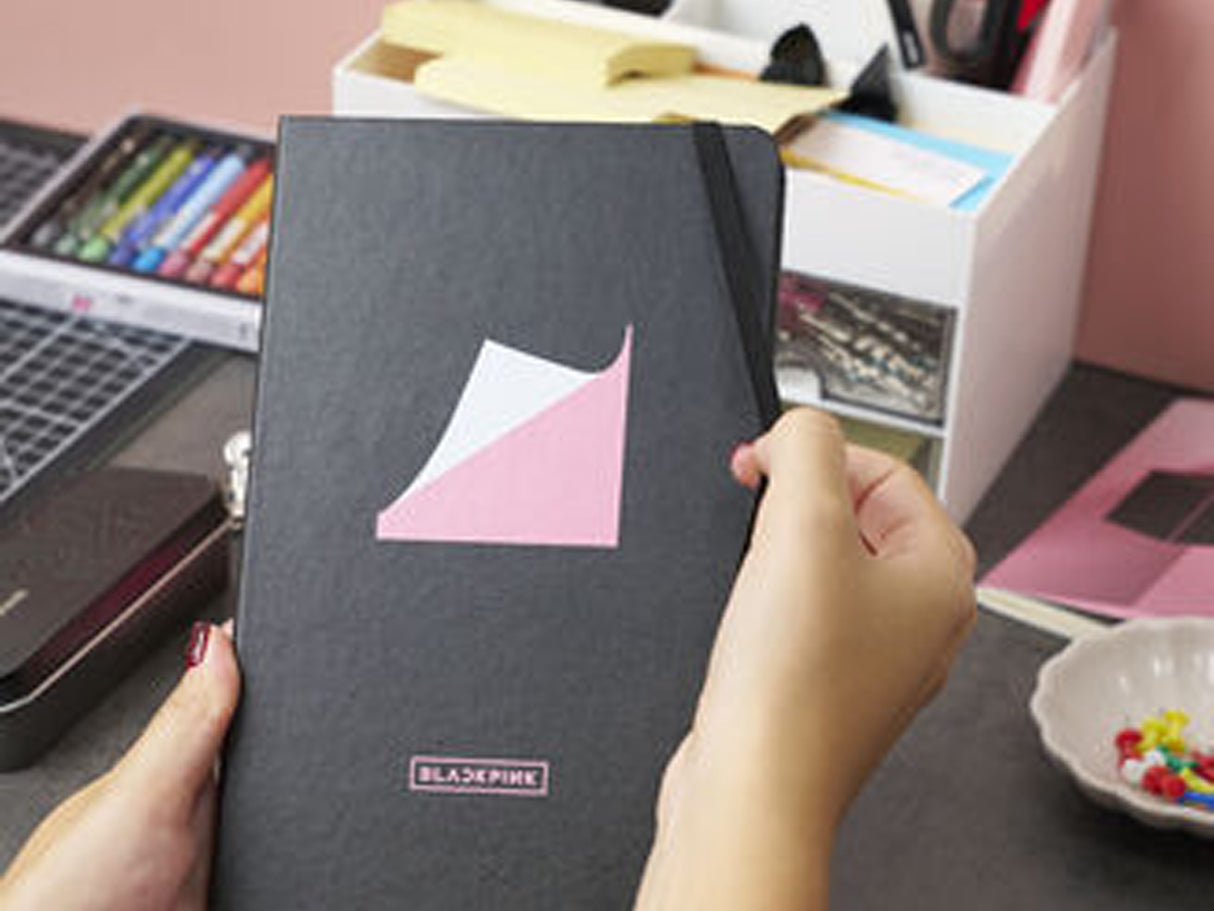 Moleskine x BLACKPINK Limited Edition Large Ruled Hardcover Notebook