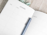 Rustic Leather Handstitched Guest Book
