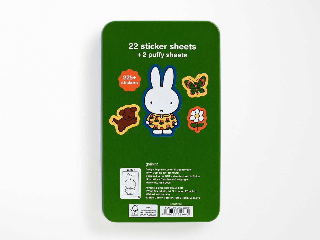 Miffy Sticker Tin