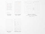 Hightide 2027 Weekly Schedule Book Nähe B6 Slim Vertical