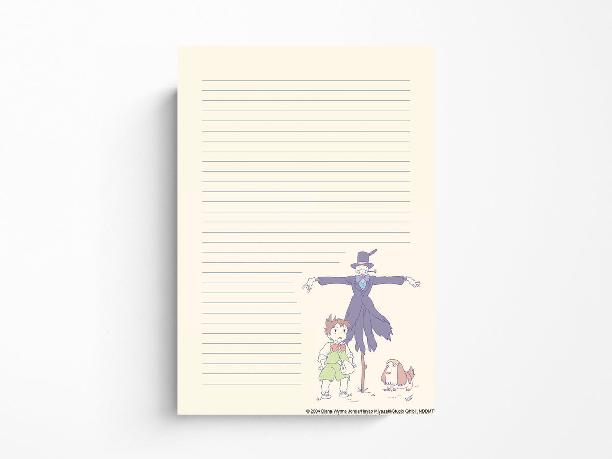Studio Ghibli Howl's Moving Castle Stationery Set