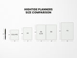 Hightide 2027 Weekly Schedule Book Nähe B6 Slim Vertical