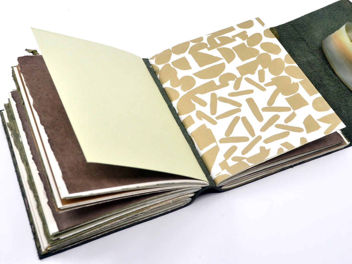 Climbing Ivy One of a Kind Leather Journal