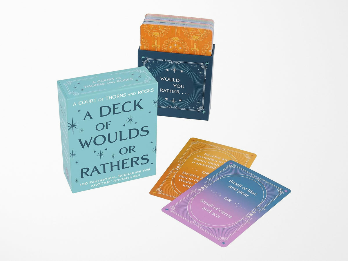 A Court of Thorns and Roses Official Deck: A Deck of Woulds or Rathers