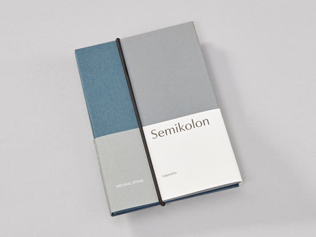 A Natural Affair Color Block Leporello Photo Album - Sea Salt