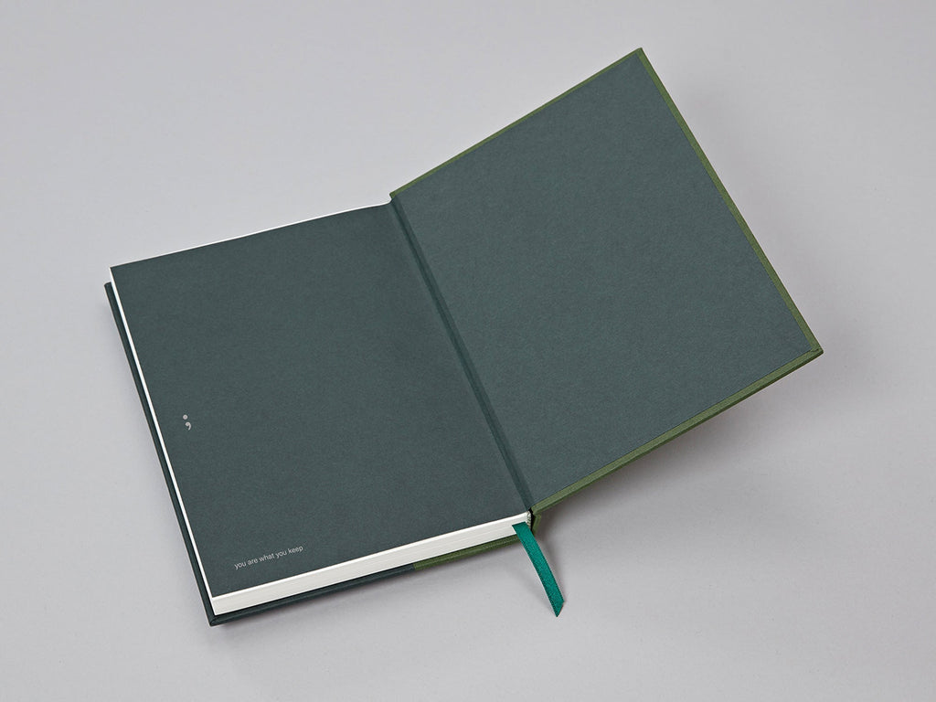A Natural Affair Color Block Notebook - Botanic