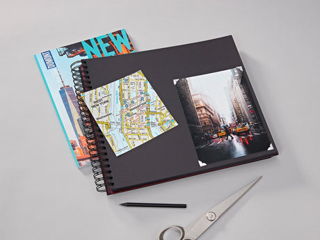 A Natural Affair Color Block Spiral Scrapbook - Blossom