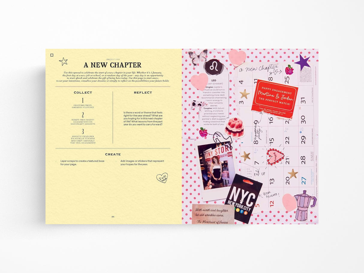 A Year of Junk Journaling